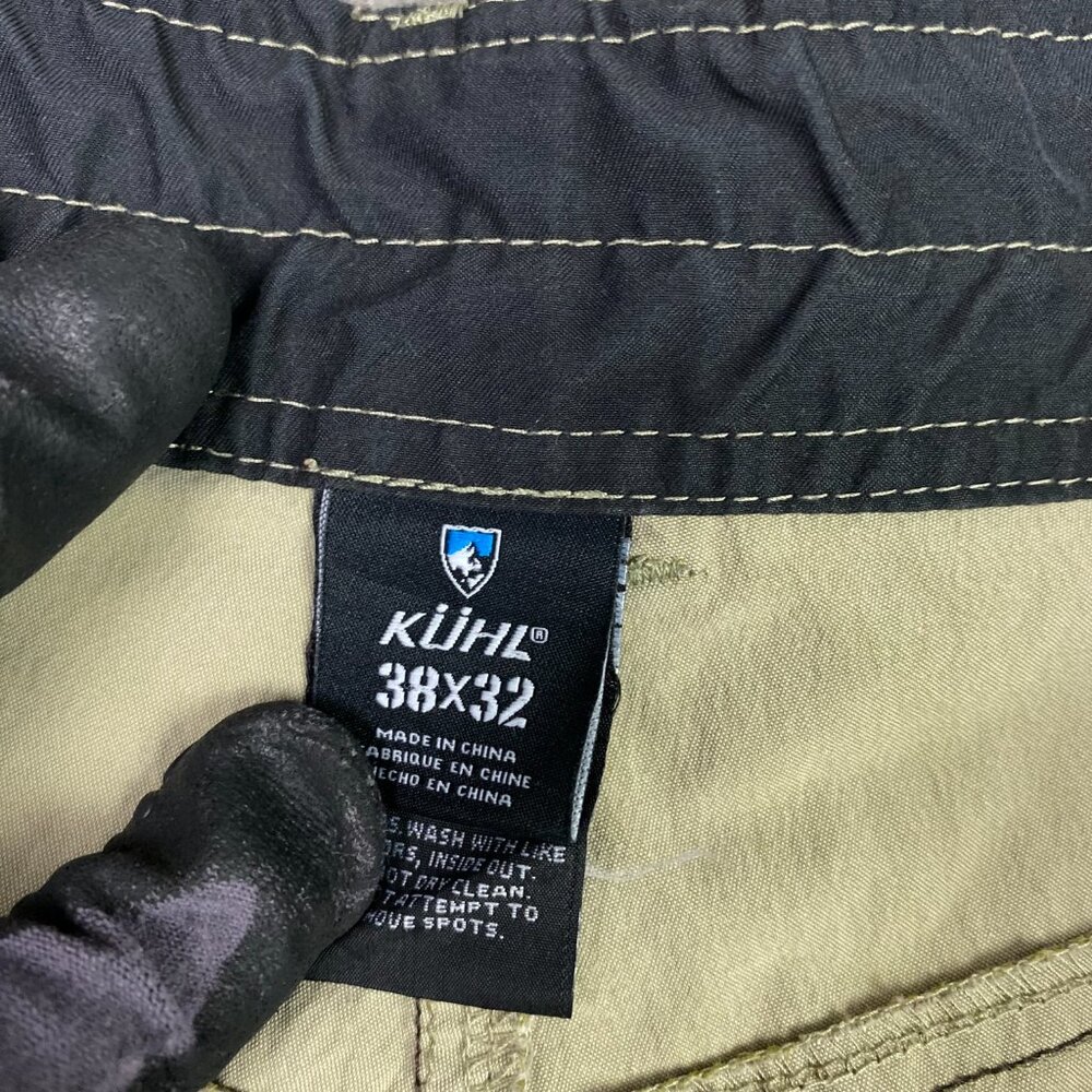 Kuhl Revolvr Pants Men's 38 x 32 Fits 38 x 30 Olive Green Hiking Outdoor - Picture 12 of 16